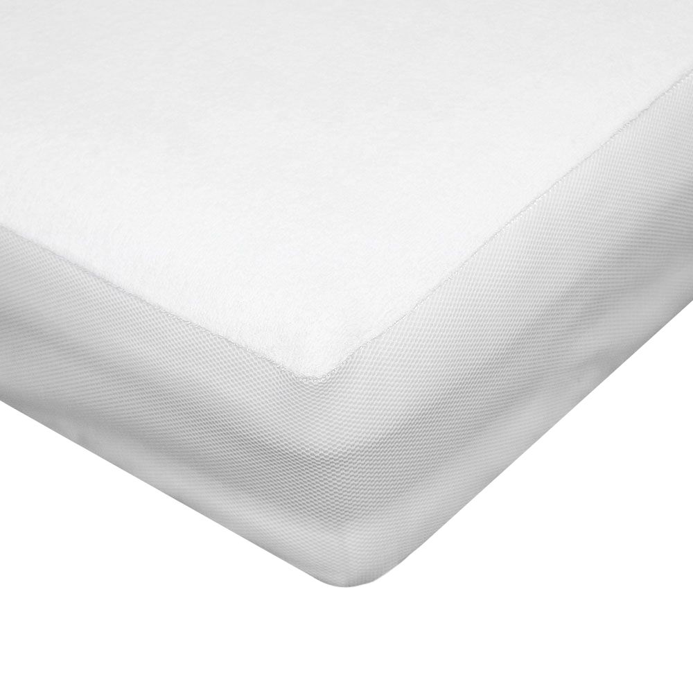 Matratzenschoner mit elastischen Ecken
