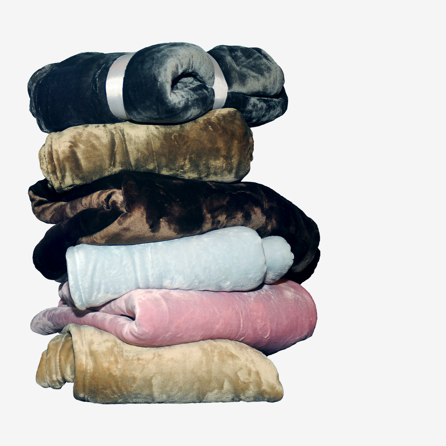 Winter-Plaid aus antiallergischem Fleece - 130x160cm | Samtoptik, weich im Griff, waschmaschinenfest.