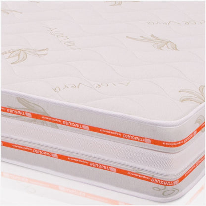Multiwelle Memory Matratze, Höhe 25 cm - Abnehmbar, 100% Aloe Vera | Piuma