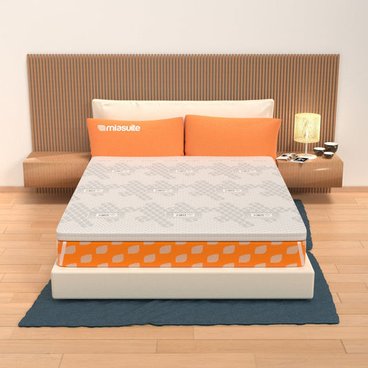 Topper Memory Schaum - 5 cm hoch, abnehmbar | Dry Amicor